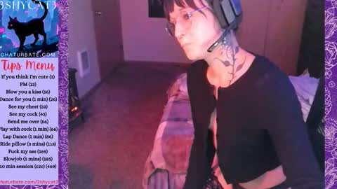 3ShyCat3 online show from 11.19.25