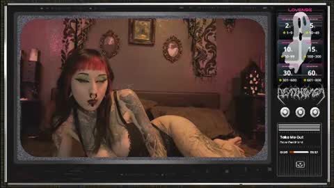 Snapshot of 666deathgasm chatting on 06.14.26 Juune online show from 06.14.26