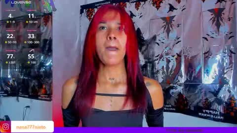 Snapshot of _nana777 chatting on 10.26.25 Nana online show from 10.26.25