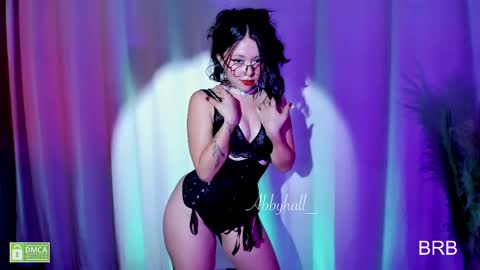 Snapshot of abbyhall__ chatting on 12.27.24 INSTAGRAM abby hall82 online show from 12.27.24