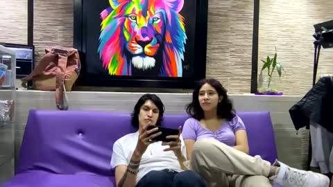 Snapshot of adam_and_abby_ chatting on 02.28.25 adam and abby online show from 02.28.25