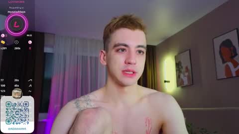 Hi Im Adam Glad to see u here 3 And its my first day online show from 01.07.25