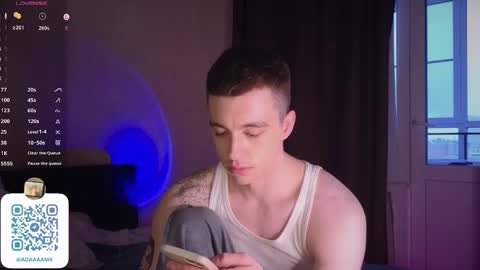 Hi Im Adam Glad to see u here 3 And its my first day online show from 02.03.25