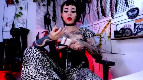 Snapshot of agathamoonn chatting on 12.22.25 Agatha Fox online show from 12.22.25