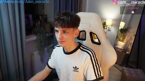 Snapshot of aiko_miracle chatting on 02.16.25 birthday here online show from 02.16.25