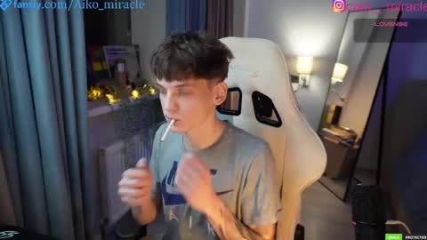 Snapshot of aiko_miracle chatting on 02.18.25 birthday here online show from 02.18.25