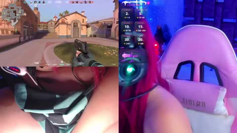 Snapshot of alessiadouce chatting on 12.31.24 Alessia online show from 12.31.24