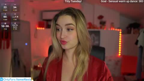 Alexis Texas online show from 12.02.25