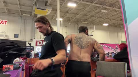 Snapshot of alexmanndickerson chatting on 12.07.24 Alex Mann online show from 12.07.24