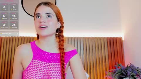 Snapshot of alliss_ginger_ chatting on 01.19.25 A L L I S S online show from 01.19.25