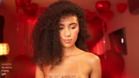 Snapshot of amnie_ chatting on 02.17.25 RETURN 30TH 100 explicit on online show from 02.17.25