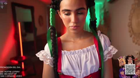 Snapshot of amnie_ chatting on 09.14.25 RETURN 30TH 100 explicit on online show from 09.14.25