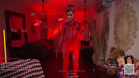 Snapshot of amnie_ chatting on 09.20.25 RETURN 30TH 100 explicit on online show from 09.20.25