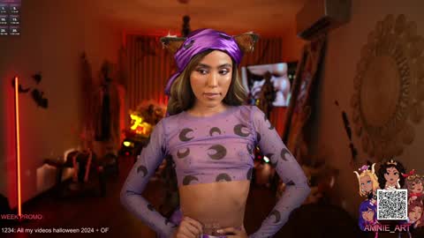 Snapshot of amnie_ chatting on 10.24.25 RETURN 30TH 100 explicit on online show from 10.24.25