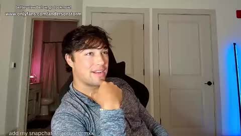 Snapshot of andersonstorm chatting on 10.07.25 Anderson Storm online show from 10.07.25