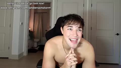 Snapshot of andersonstorm chatting on 12.17.25 Anderson Storm online show from 12.17.25