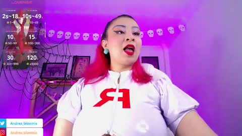 Andrea Bloomix online show from 10.25.25