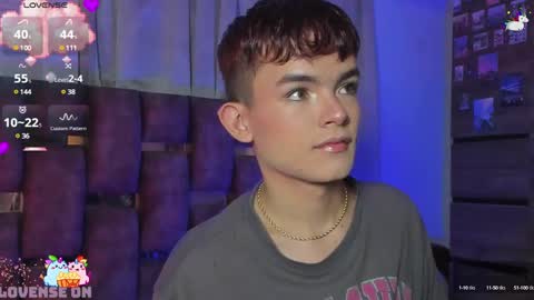 Snapshot of angelocute_ chatting on 03.11.25 Angelo I work from home this is my room online show from 03.11.25