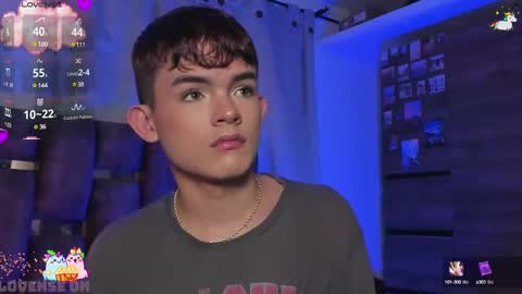 Snapshot of angelocute_ chatting on 03.12.25 Angelo I work from home this is my room online show from 03.12.25