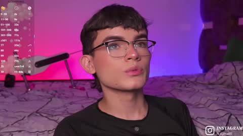 Snapshot of angelocute_ chatting on 10.17.25 Angelo I work from home this is my room online show from 10.17.25