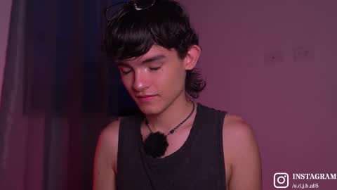 Snapshot of angelocute_ chatting on 01.31.26 Angelo I work from home this is my room online show from 01.31.26