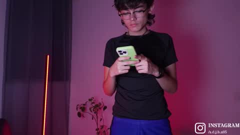 Snapshot of angelocute_ chatting on 02.05.26 Angelo I work from home this is my room online show from 02.05.26