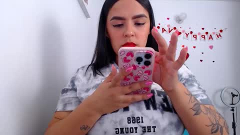 Snapshot of anisston_boods1 chatting on 02.14.25 ana independent model online show from 02.14.25