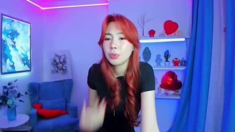 Snapshot of annareyli chatting on 02.14.26 Anna online show from 02.14.26