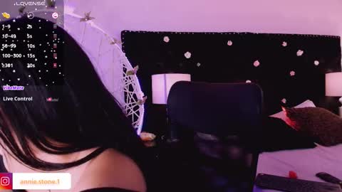 Snapshot of anniestone_ chatting on 09.30.25 ANNIE online show from 09.30.25