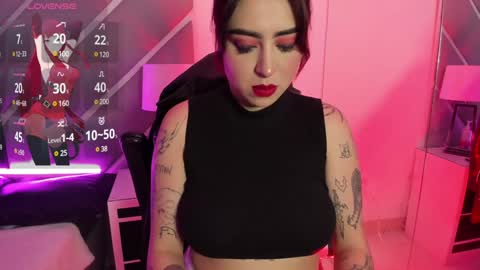 Snapshot of annikamerliahh_ chatting on 01.10.25 Annika online show from 01.10.25