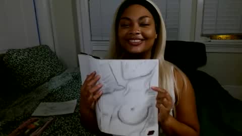 Snapshot of ariaatelier chatting on 12.12.24 Aria Atelier online show from 12.12.24