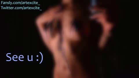 Snapshot of artexcite_ chatting on 02.12.25 Lina online show from 02.12.25