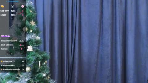 Snapshot of auraclark chatting on 12.24.24 auraclark online show from 12.24.24