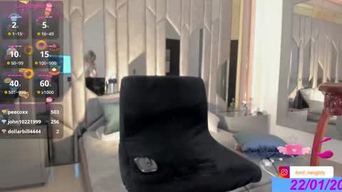 Snapshot of avril_naughty chatting on 01.22.25 AVRIL online show from 01.22.25