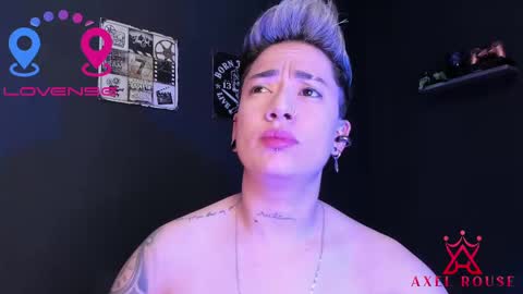 Snapshot of axel_rouse1 chatting on 02.24.25 Axel Rouse online show from 02.24.25