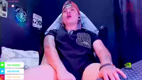 Snapshot of axel_rouse1 chatting on 09.17.25 Axel Rouse online show from 09.17.25