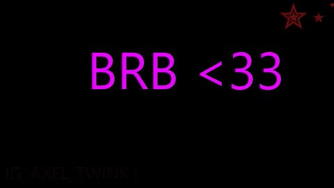 Axel  online show from 01.10.26