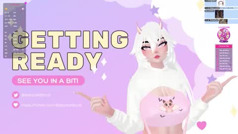 Snapshot of babydollstarlit chatting on 12.20.25 Starlit online show from 12.20.25