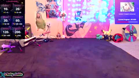 BabyZelda online show from 02.28.25