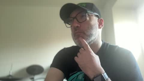 Snapshot of badboymusician chatting on 10.04.25 RockHardDrummer online show from 10.04.25