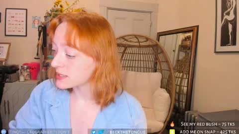 Beck the tongue online show from 02.14.25