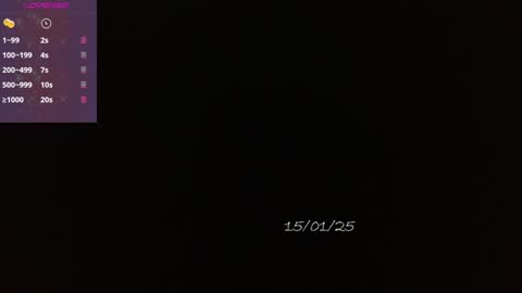 Snapshot of bell_art chatting on 01.15.25 online show from 01.15.25