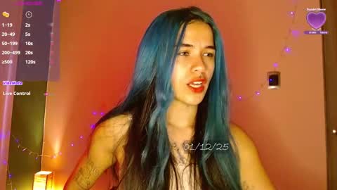 Snapshot of bell_art chatting on 12.01.25 online show from 12.01.25