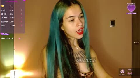 Snapshot of bell_art chatting on 02.09.26 online show from 02.09.26