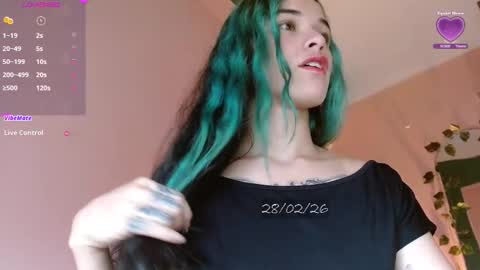 Snapshot of bell_art chatting on 02.28.26 online show from 02.28.26