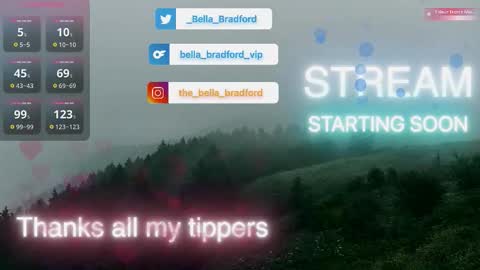 Bella Bradford online show from 10.29.25