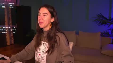 Snapshot of belle_via chatting on 03.27.26 Bella online show from 03.27.26