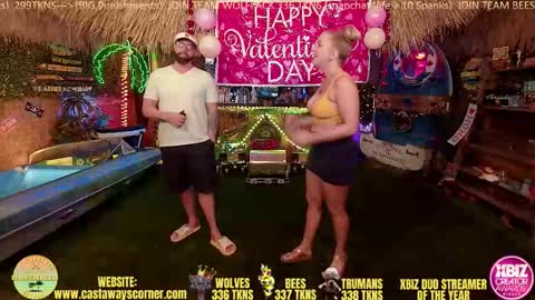 Snapshot of bigbananamilfshake chatting on 02.16.26 Mya and Angelo online show from 02.16.26