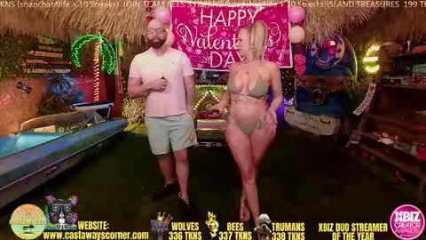 Snapshot of bigbananamilfshake chatting on 02.17.26 Mya and Angelo online show from 02.17.26