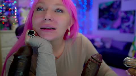 Snapshot of blackedbarbie chatting on 01.02.25 Alice online show from 01.02.25